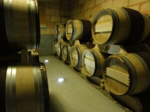 Le vin commence un élevage de plusieurs mois